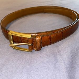 trafalgar crocodile belt 34